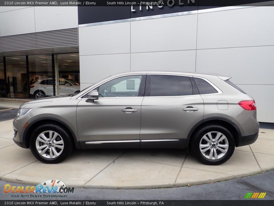 Luxe Metallic 2016 Lincoln MKX Premier AWD Photo #2