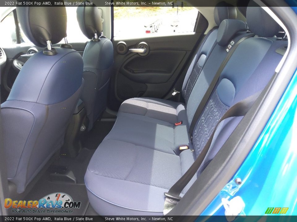 Rear Seat of 2022 Fiat 500X Pop AWD Photo #13