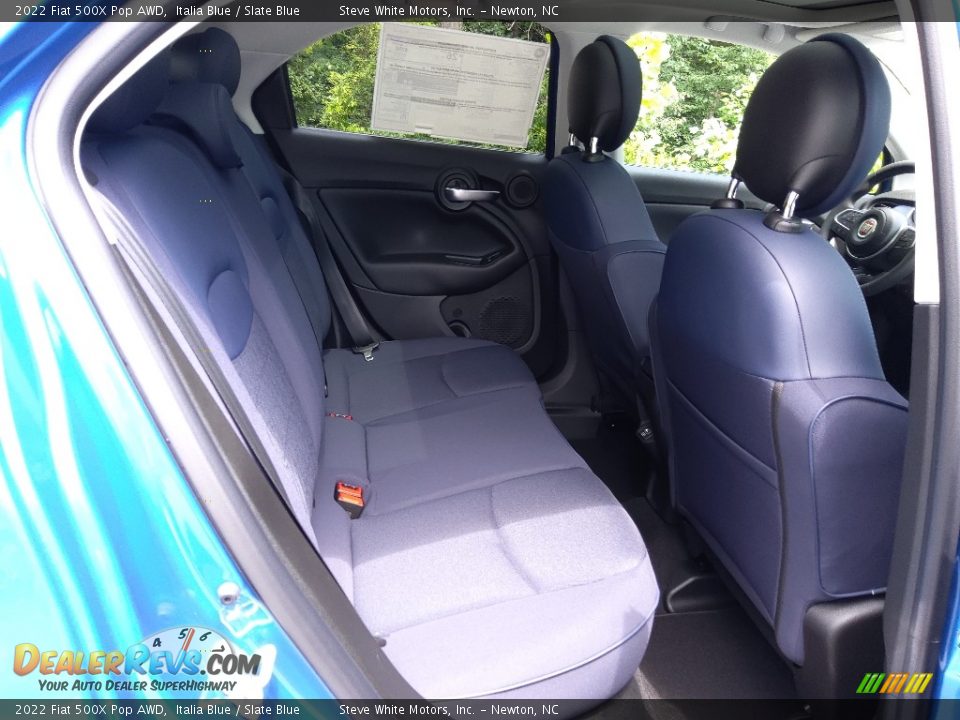 Rear Seat of 2022 Fiat 500X Pop AWD Photo #15