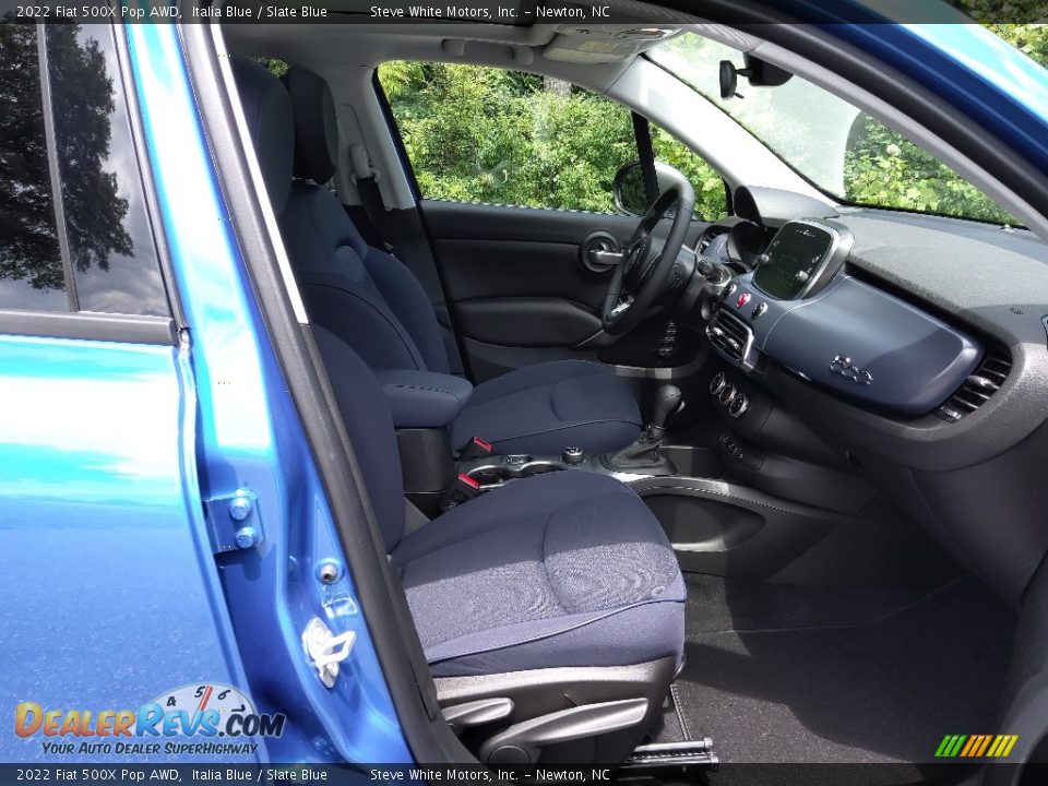 Front Seat of 2022 Fiat 500X Pop AWD Photo #16