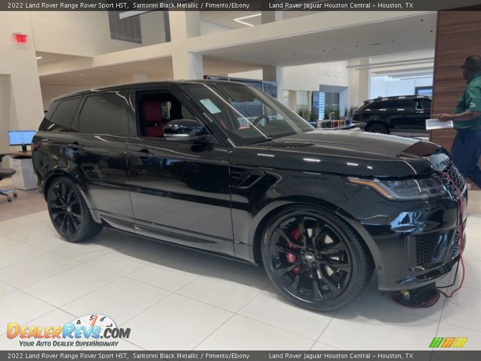 Santorini Black Metallic 2022 Land Rover Range Rover Sport HST Photo #4