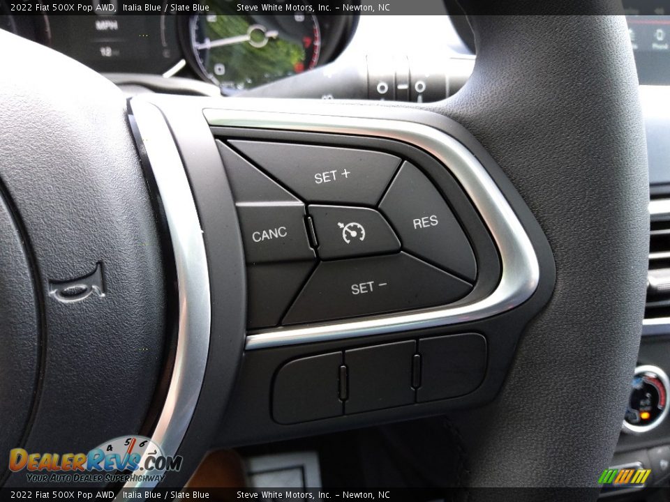 2022 Fiat 500X Pop AWD Steering Wheel Photo #18