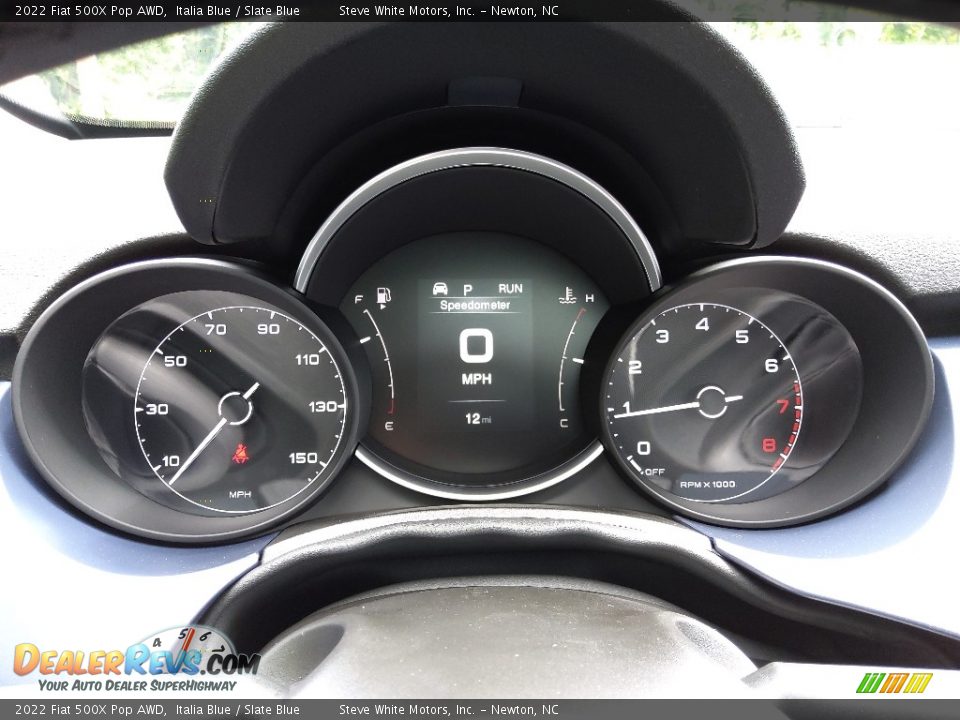 2022 Fiat 500X Pop AWD Gauges Photo #19