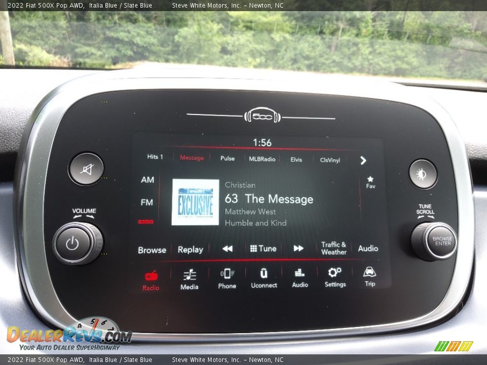 Controls of 2022 Fiat 500X Pop AWD Photo #20