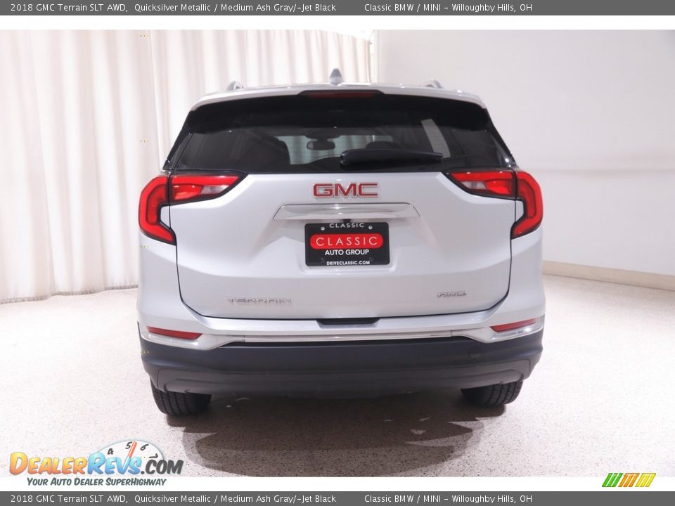 2018 GMC Terrain SLT AWD Quicksilver Metallic / Medium Ash Gray/­Jet Black Photo #18