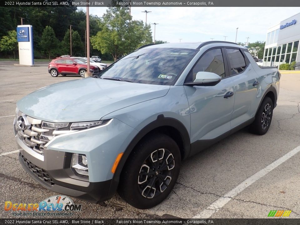 Front 3/4 View of 2022 Hyundai Santa Cruz SEL AWD Photo #1