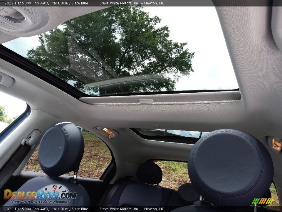 Sunroof of 2022 Fiat 500X Pop AWD Photo #26