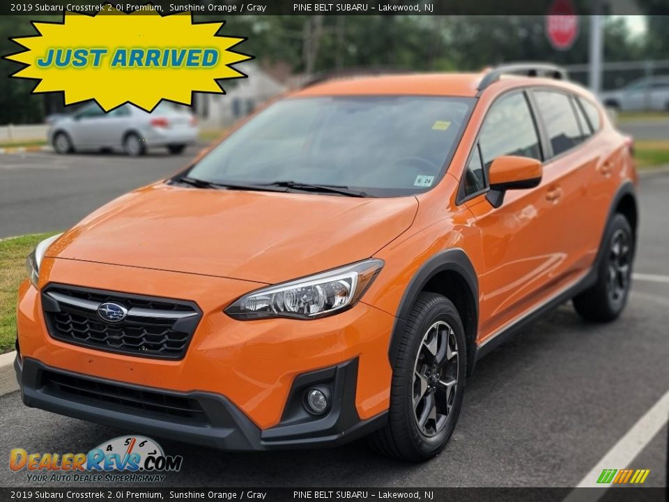 2019 Subaru Crosstrek 2.0i Premium Sunshine Orange / Gray Photo #1