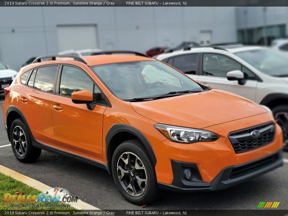 2019 Subaru Crosstrek 2.0i Premium Sunshine Orange / Gray Photo #2