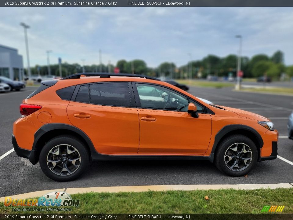 2019 Subaru Crosstrek 2.0i Premium Sunshine Orange / Gray Photo #4