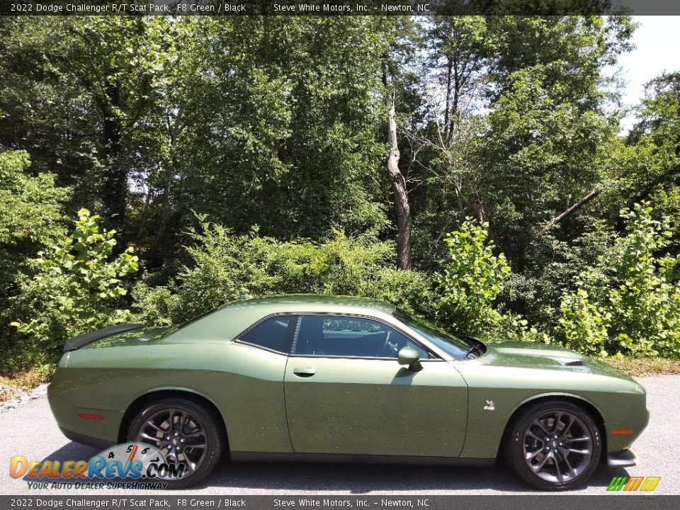 F8 Green 2022 Dodge Challenger R/T Scat Pack Photo #5
