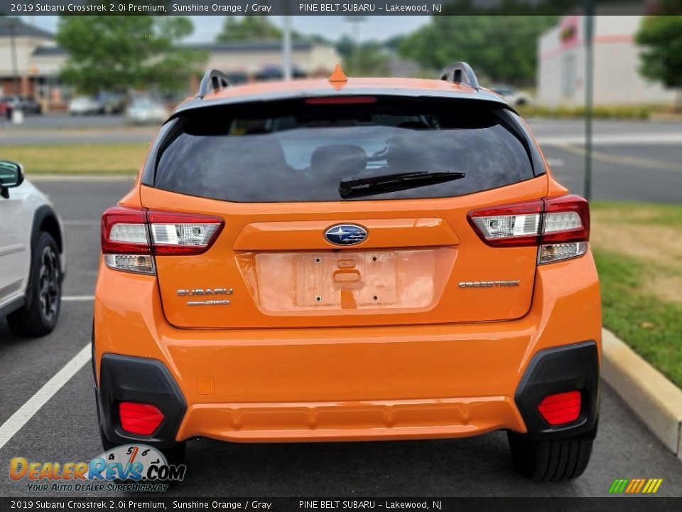 2019 Subaru Crosstrek 2.0i Premium Sunshine Orange / Gray Photo #6