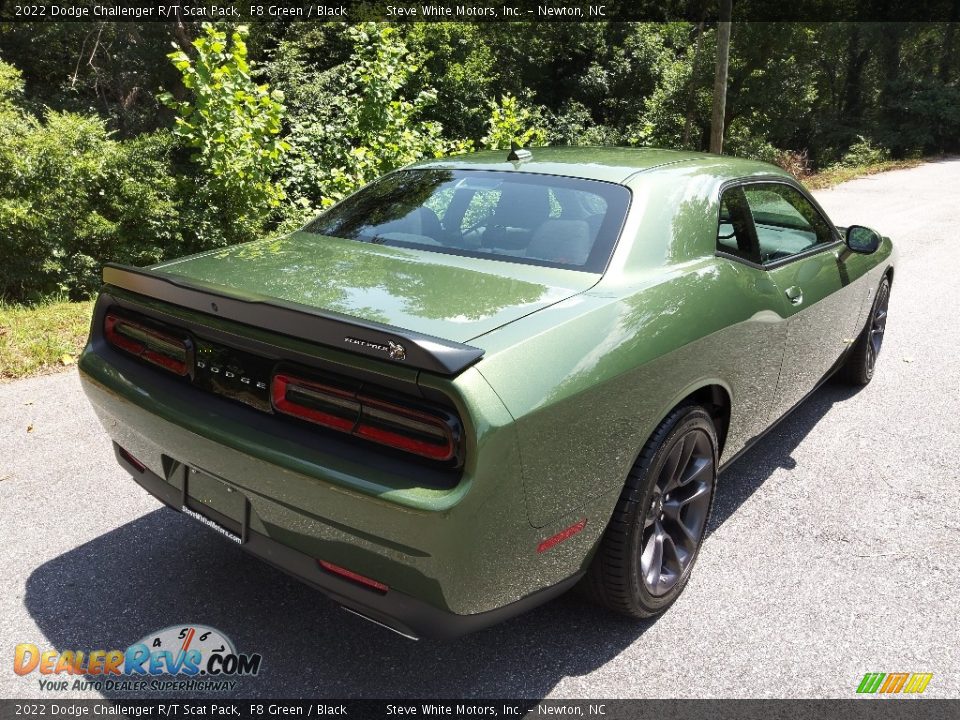 2022 Dodge Challenger R/T Scat Pack F8 Green / Black Photo #6