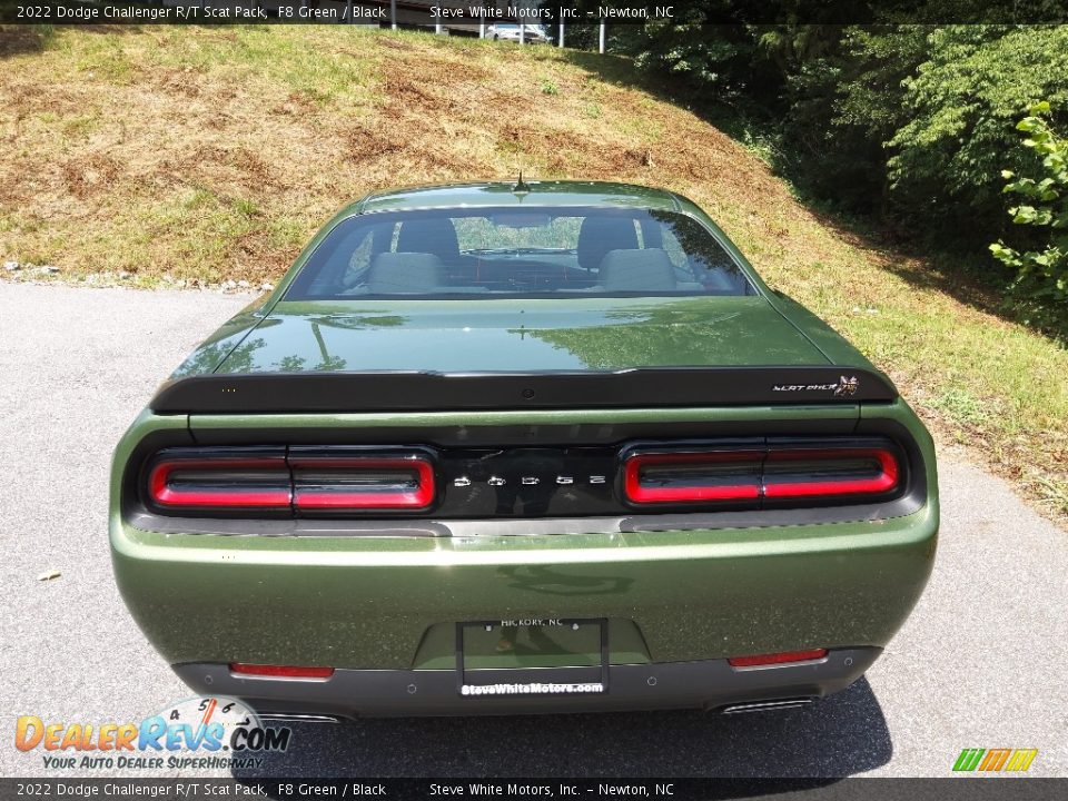 2022 Dodge Challenger R/T Scat Pack F8 Green / Black Photo #7