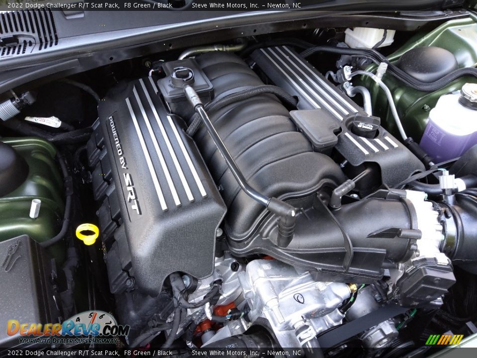 2022 Dodge Challenger R/T Scat Pack 392 SRT 6.4 Liter HEMI OHV 16-Valve VVT MDS V8 Engine Photo #9