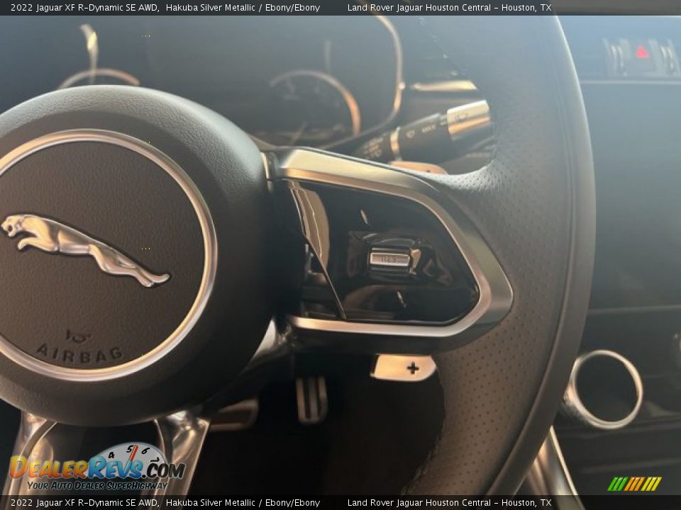 2022 Jaguar XF R-Dynamic SE AWD Hakuba Silver Metallic / Ebony/Ebony Photo #14