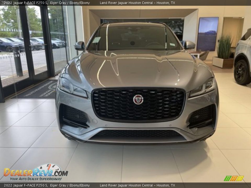 2022 Jaguar F-PACE P250 S Eiger Gray / Ebony/Ebony Photo #8