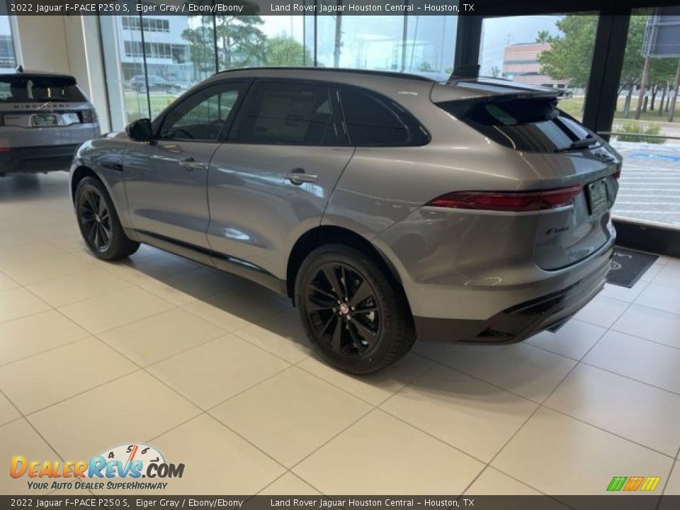 2022 Jaguar F-PACE P250 S Eiger Gray / Ebony/Ebony Photo #10