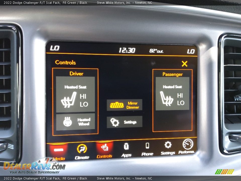 Controls of 2022 Dodge Challenger R/T Scat Pack Photo #21