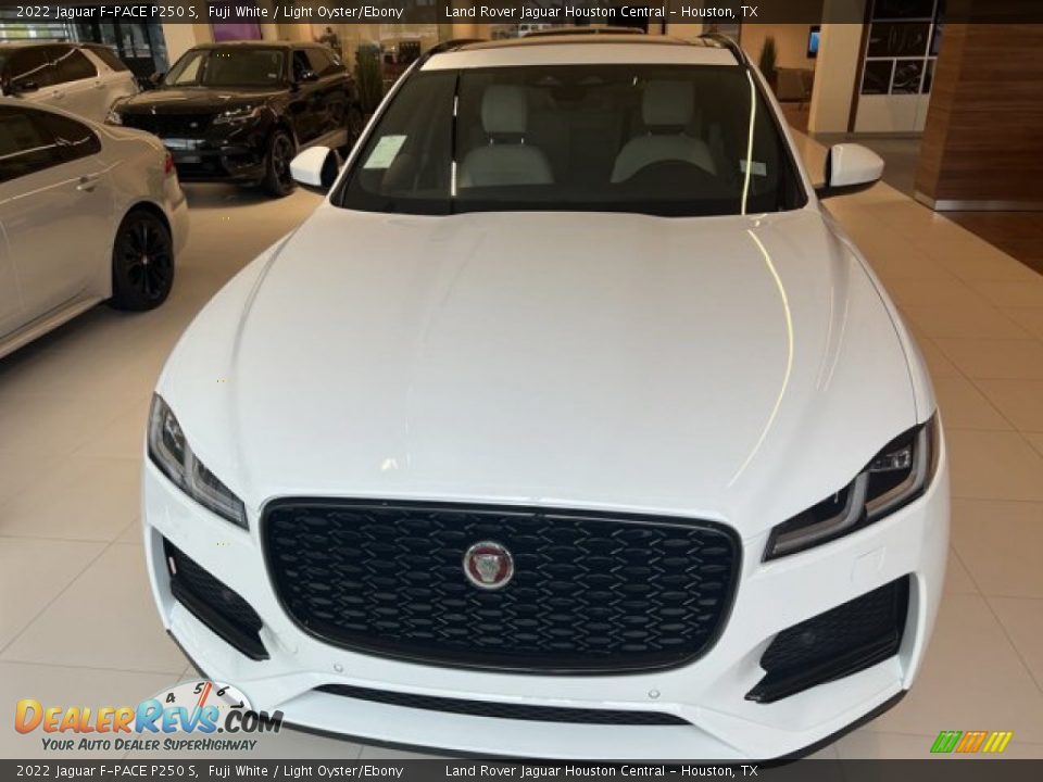 2022 Jaguar F-PACE P250 S Fuji White / Light Oyster/Ebony Photo #3