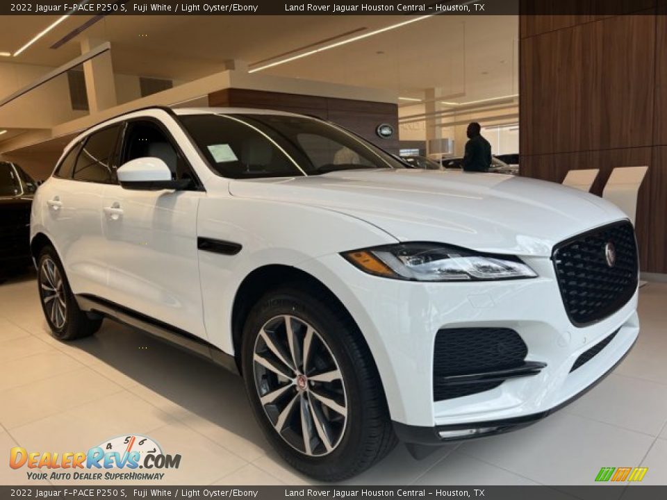 2022 Jaguar F-PACE P250 S Fuji White / Light Oyster/Ebony Photo #4