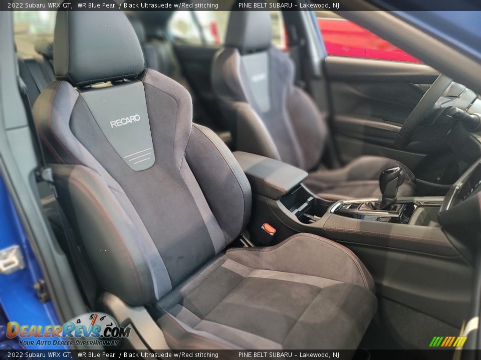 Black Ultrasuede w/Red stitching Interior - 2022 Subaru WRX GT Photo #7