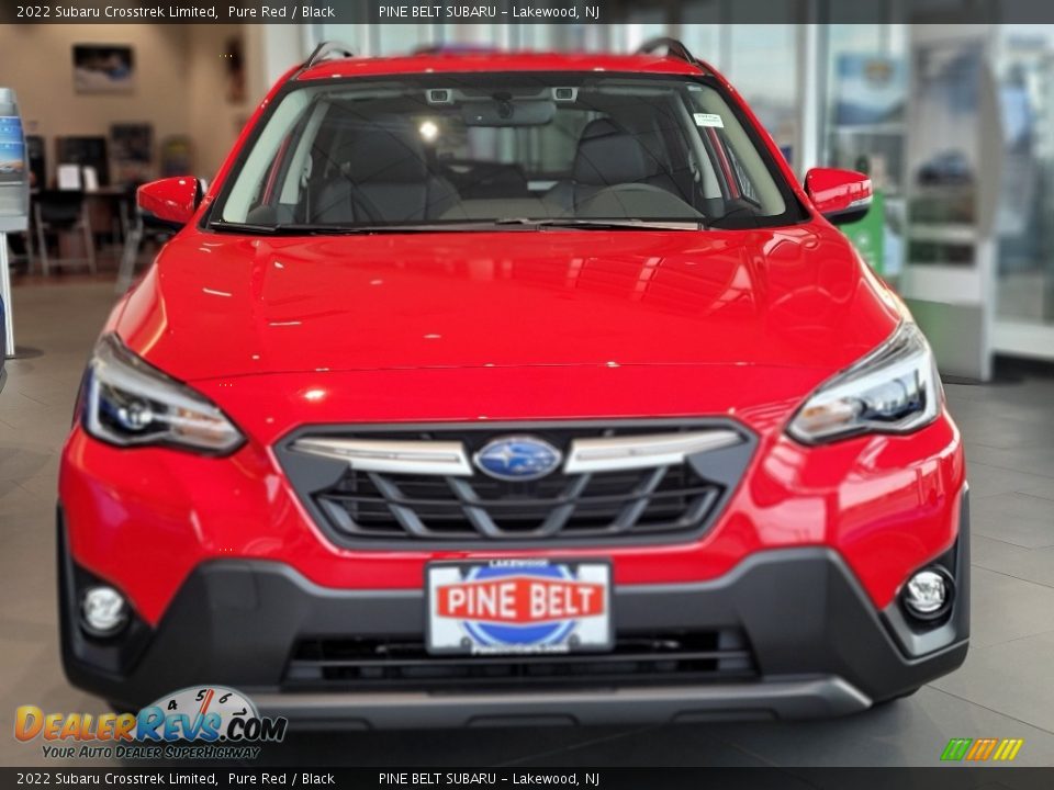 2022 Subaru Crosstrek Limited Pure Red / Black Photo #2