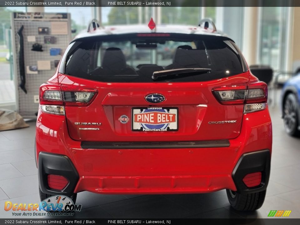 2022 Subaru Crosstrek Limited Pure Red / Black Photo #5