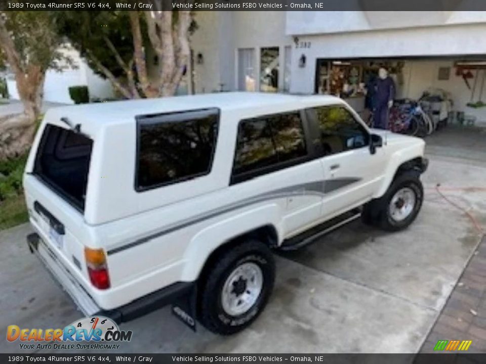 White 1989 Toyota 4Runner SR5 V6 4x4 Photo #1