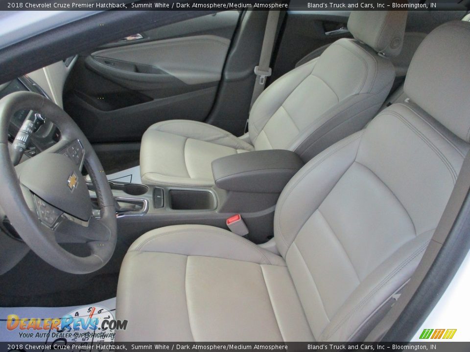 Front Seat of 2018 Chevrolet Cruze Premier Hatchback Photo #7