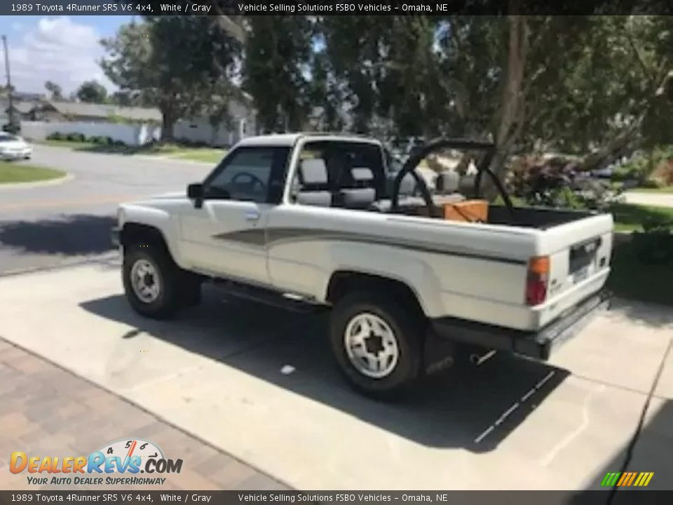 White 1989 Toyota 4Runner SR5 V6 4x4 Photo #9