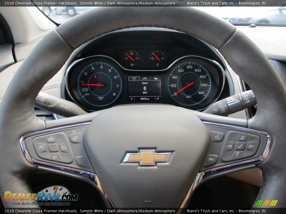 2018 Chevrolet Cruze Premier Hatchback Steering Wheel Photo #13