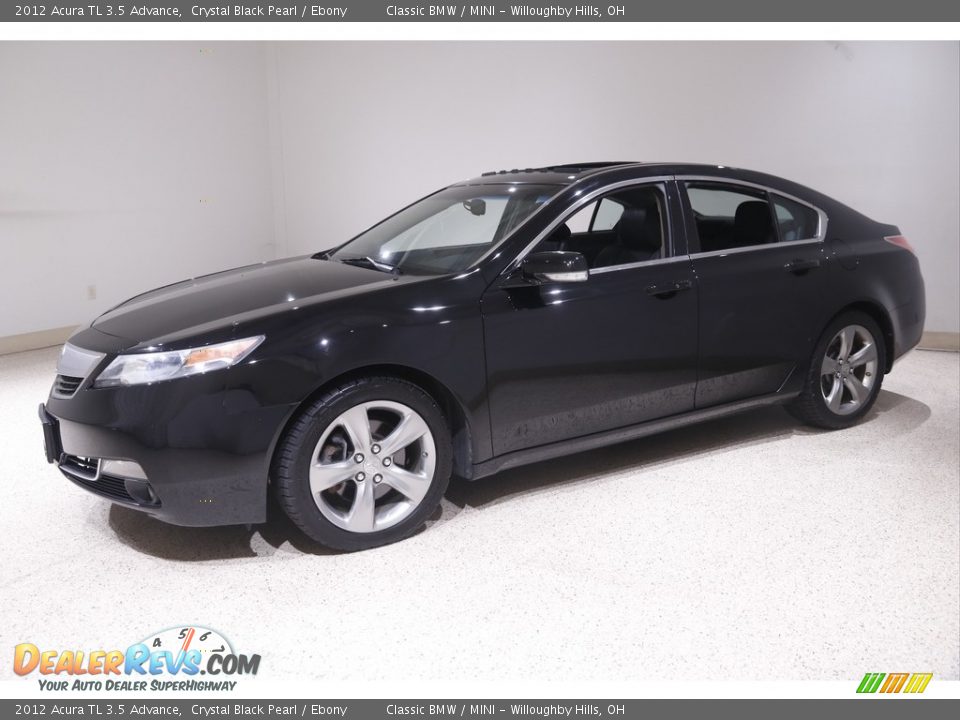 2012 Acura TL 3.5 Advance Crystal Black Pearl / Ebony Photo #3