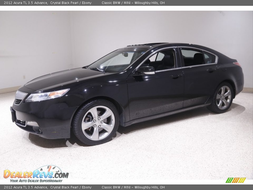 2012 Acura TL 3.5 Advance Crystal Black Pearl / Ebony Photo #3