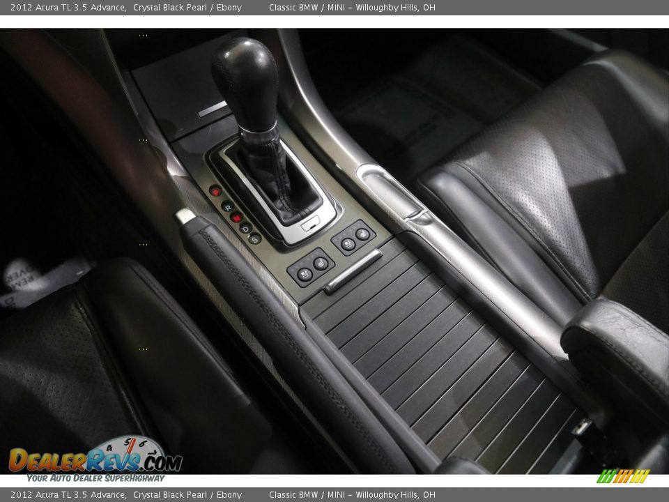 2012 Acura TL 3.5 Advance Crystal Black Pearl / Ebony Photo #16