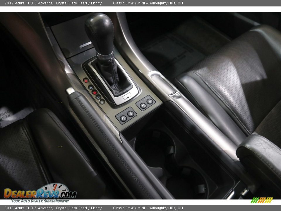 2012 Acura TL 3.5 Advance Crystal Black Pearl / Ebony Photo #17