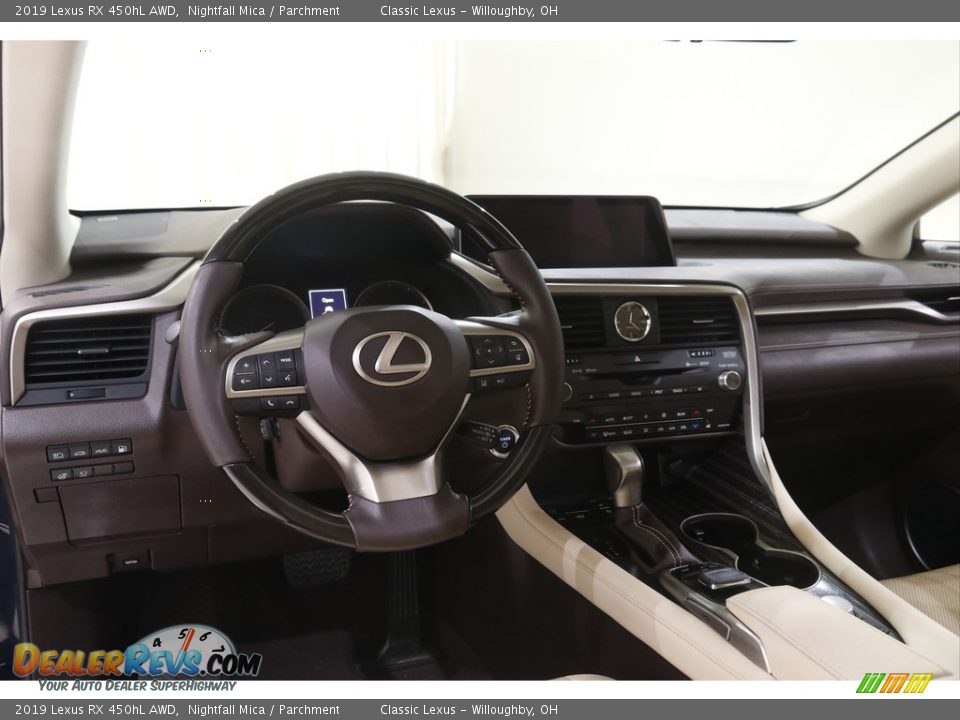 Dashboard of 2019 Lexus RX 450hL AWD Photo #6