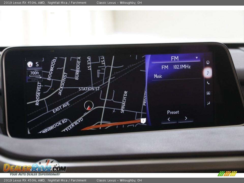 Navigation of 2019 Lexus RX 450hL AWD Photo #11