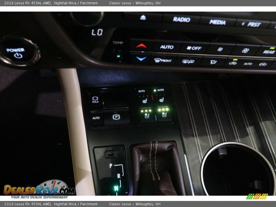 Controls of 2019 Lexus RX 450hL AWD Photo #18