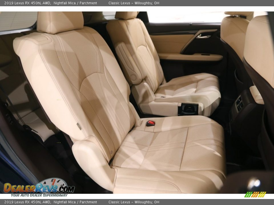 Rear Seat of 2019 Lexus RX 450hL AWD Photo #20