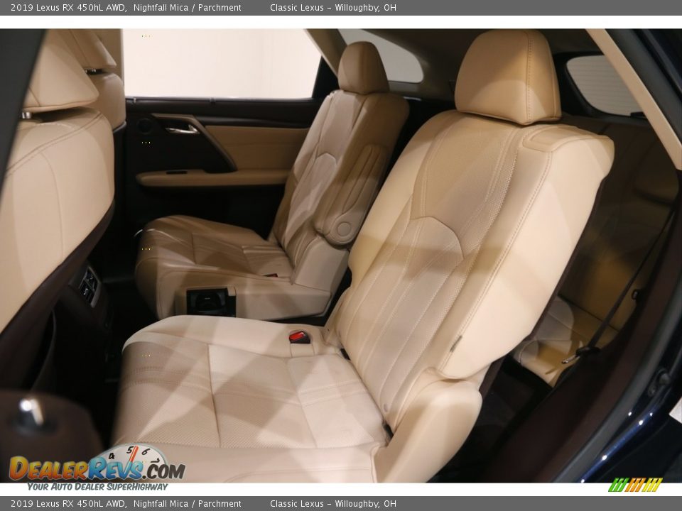 Rear Seat of 2019 Lexus RX 450hL AWD Photo #21