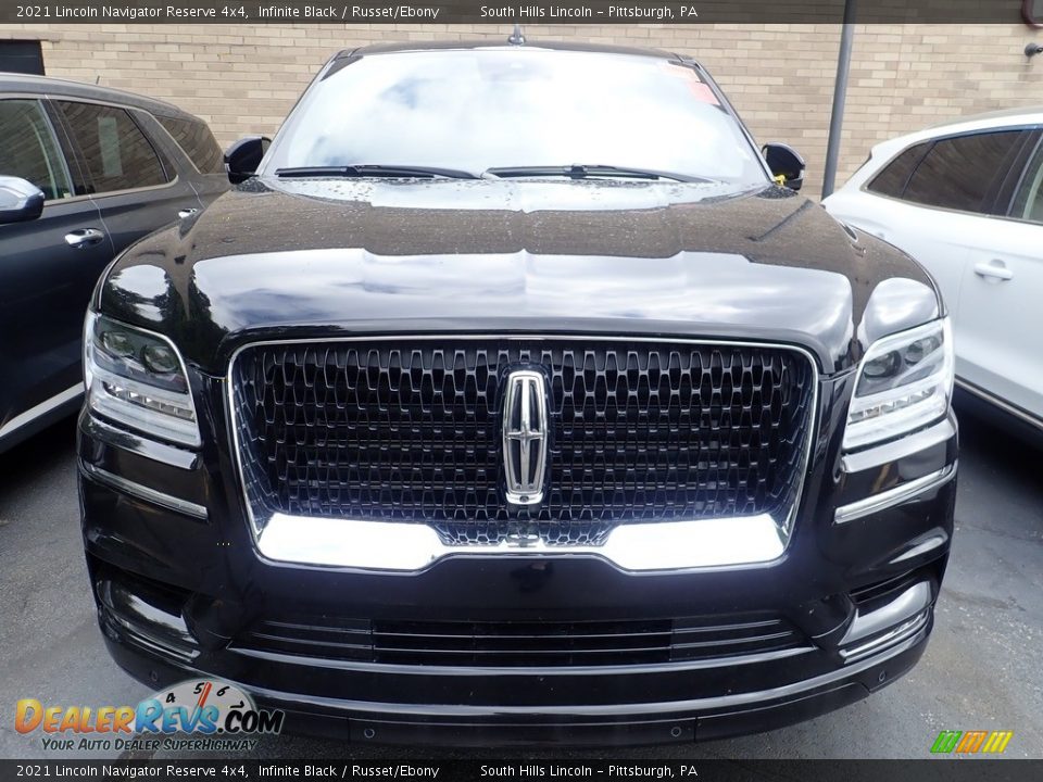 2021 Lincoln Navigator Reserve 4x4 Infinite Black / Russet/Ebony Photo #3