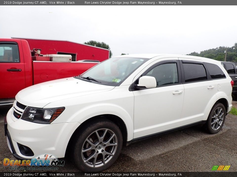 2019 Dodge Journey GT AWD Vice White / Black Photo #1