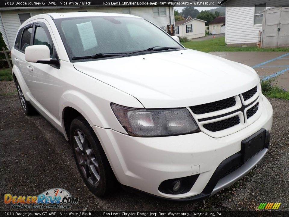 2019 Dodge Journey GT AWD Vice White / Black Photo #4