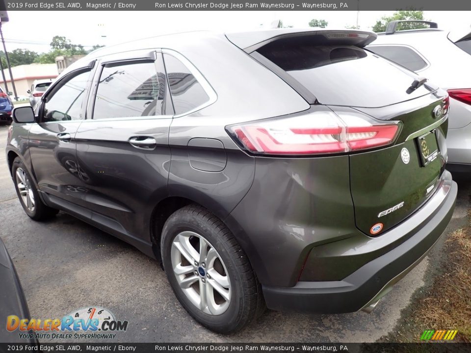 2019 Ford Edge SEL AWD Magnetic / Ebony Photo #2