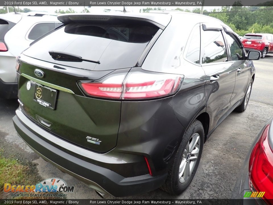 2019 Ford Edge SEL AWD Magnetic / Ebony Photo #3