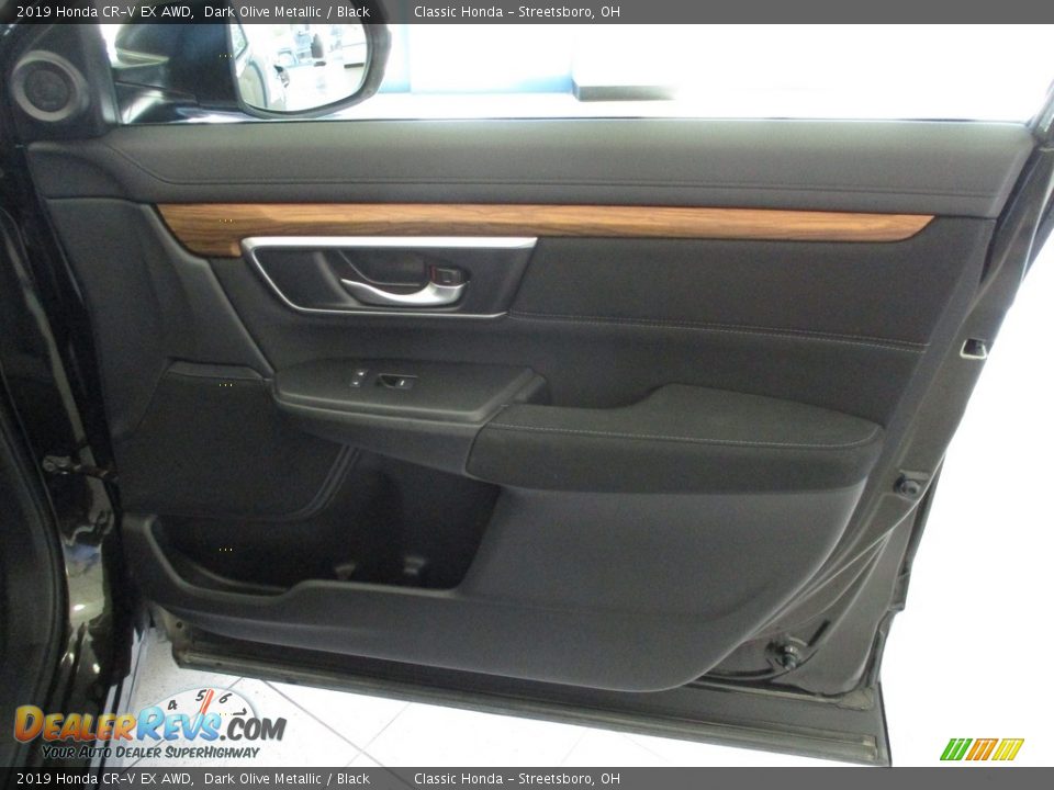 2019 Honda CR-V EX AWD Dark Olive Metallic / Black Photo #14