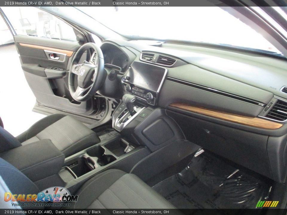 2019 Honda CR-V EX AWD Dark Olive Metallic / Black Photo #15