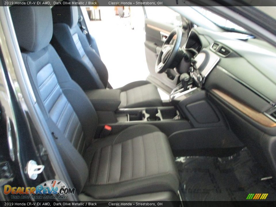 2019 Honda CR-V EX AWD Dark Olive Metallic / Black Photo #16