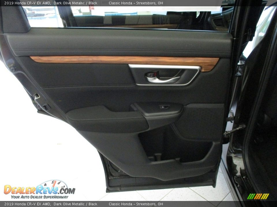 2019 Honda CR-V EX AWD Dark Olive Metallic / Black Photo #23